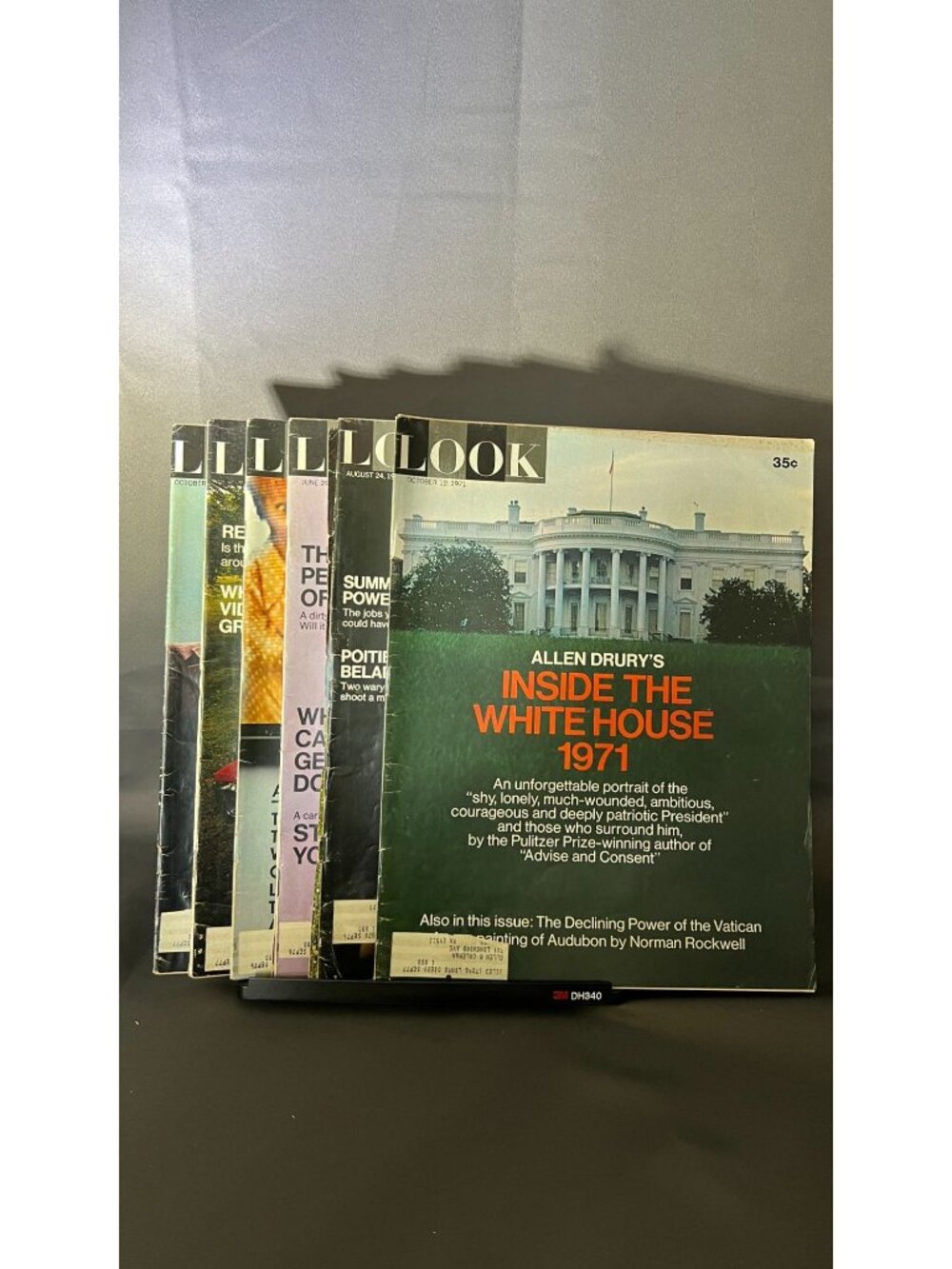 Look Magazine Collection 1971 6 Issues Timeless Covers & Insights